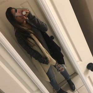 BCBG Oversized Knit Sweater Cardigan